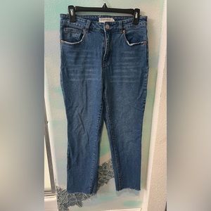 Great Smokey Blue Ankle Jeans